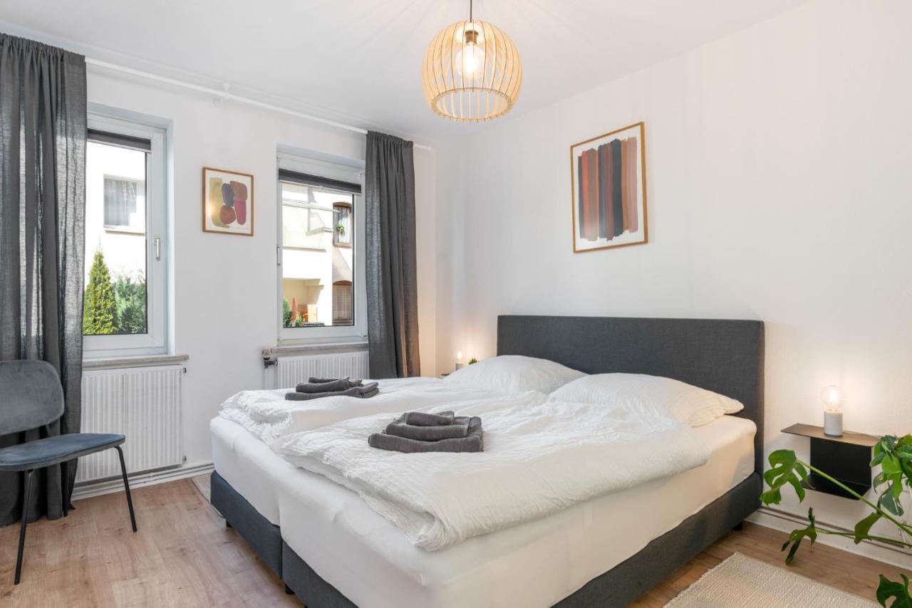Flatlight - Shiny Apartment - Balcony - Central - Kitchen Hildesheim Exterior foto